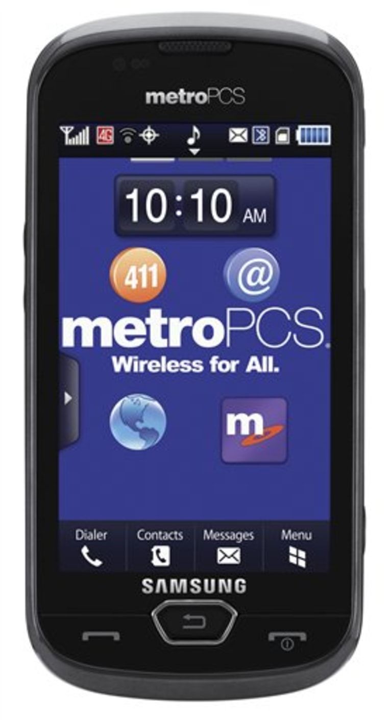 The Samsung Craft is the first U.S. phone to use the next-generation LTE wireless technology, to be carried by regional phone company MetroPCS.